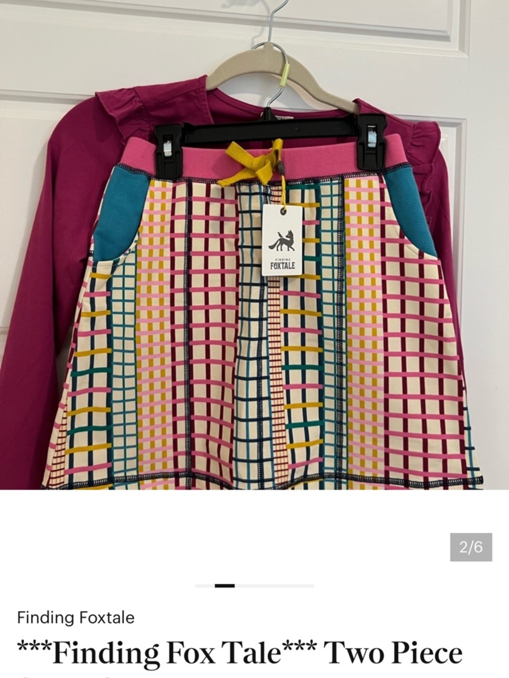 ***Finding Fox Tale*** Two Piece Skort Set